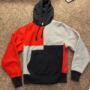 Champion color block hoodie